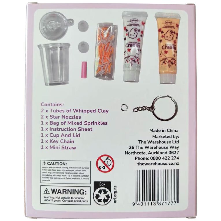 Uniti Craft Kids Make Your Own Cream Glue Keychain, , hi-res