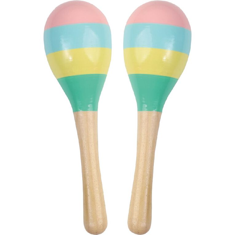 Play Studio Wooden Maracas 2 Pack The Warehouse