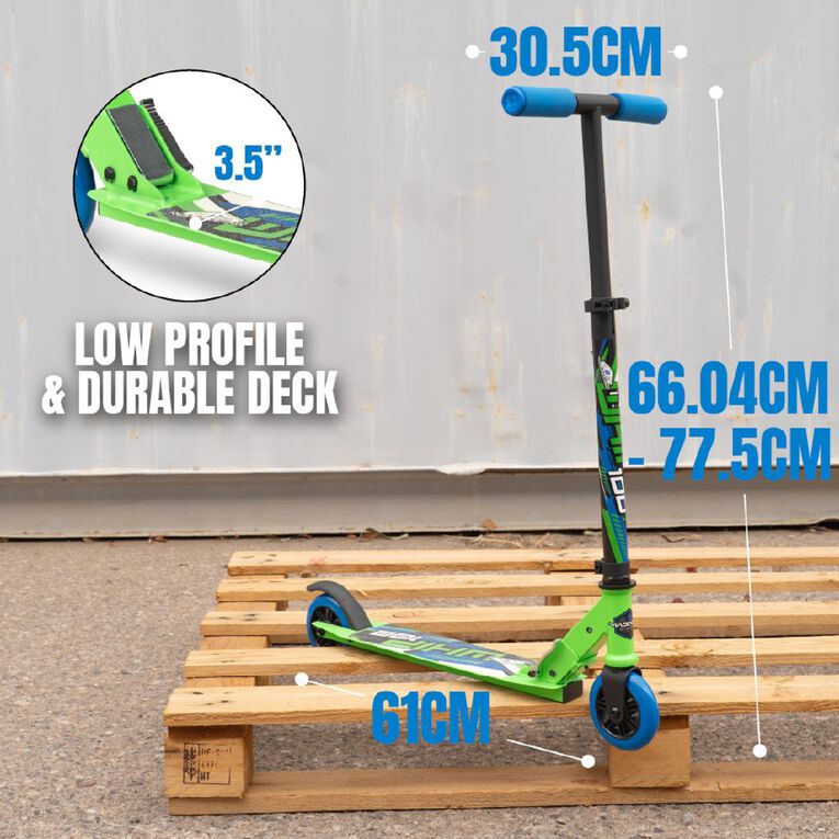 MADD Gear Whip 100 Scooter Green / Blue, , hi-res