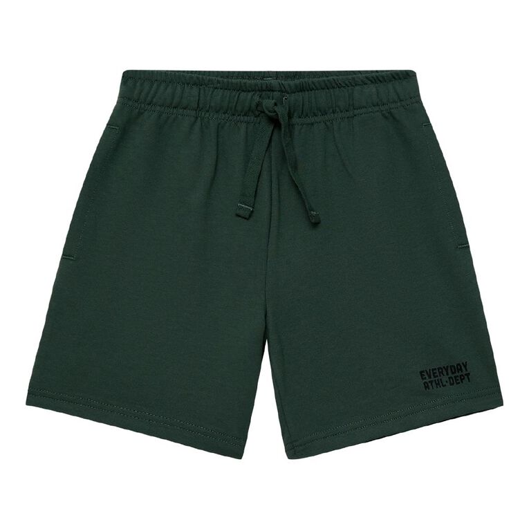 Young Original Terry Shorts, Green Mid, hi-res