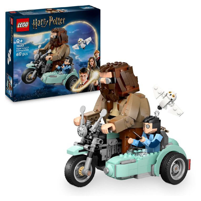 LEGO Harry Potter Hagrid & Harry's Motorcycle Ride 76443, , hi-res