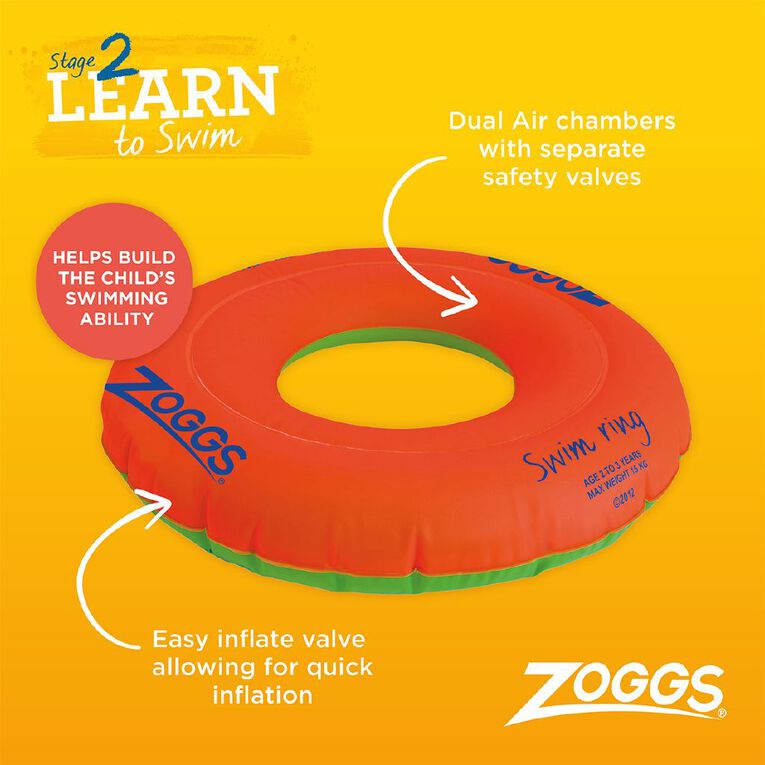 Zoggs Swimming Ring 1-3 Years, , hi-res
