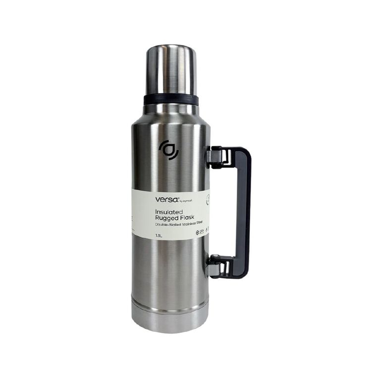 Seymours Versa Insulated Flask Black, , hi-res