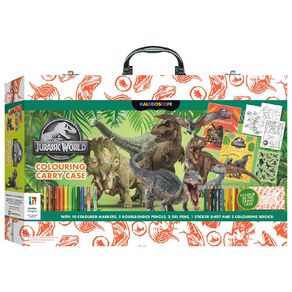 Kaleidoscope: Jurassic World Colouring Carry Case