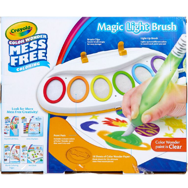 Crayola Color Wonder Magic Light Brush 3.0, , hi-res