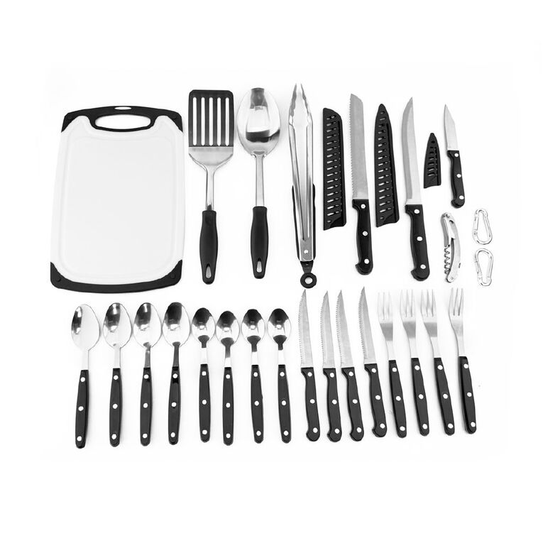 Navigator South Camping Cutlery & Kitchen Set 27 Piece, , hi-res