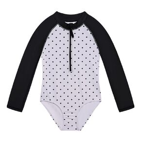 Young Original Long Sleeve Printed Swimsuit