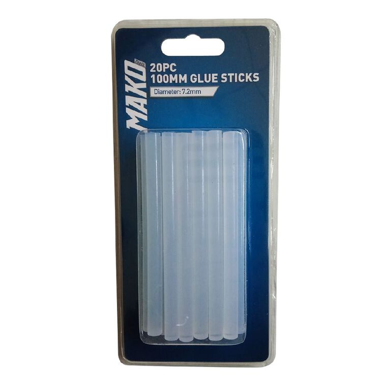 Mako Glue Sticks 100mm 20 Pack, , hi-res