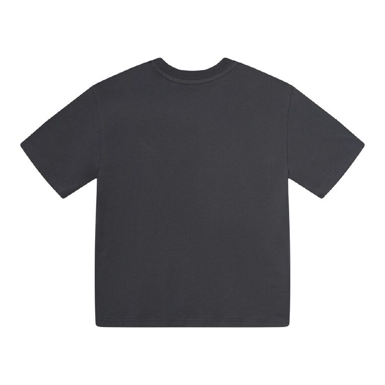 Young Original Short Sleeve Print Tee, Grey Dark, hi-res
