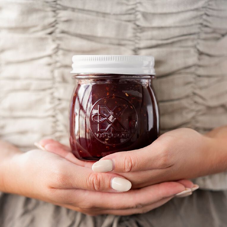 Kate's Kitchen Preserving Jar 3 Pack Clear 250ml, , hi-res