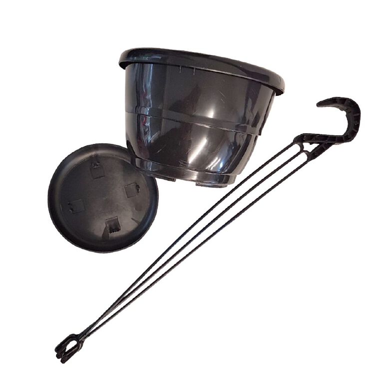 The Gardener Hanging Basket Black, , hi-res