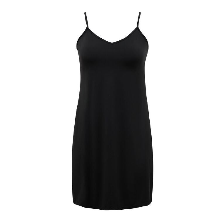 H&H Women's Everyday Slip, Black, hi-res