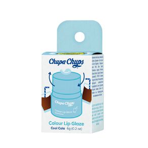 Chupa Chups Colour Lip Glaze Cool Cola 6g