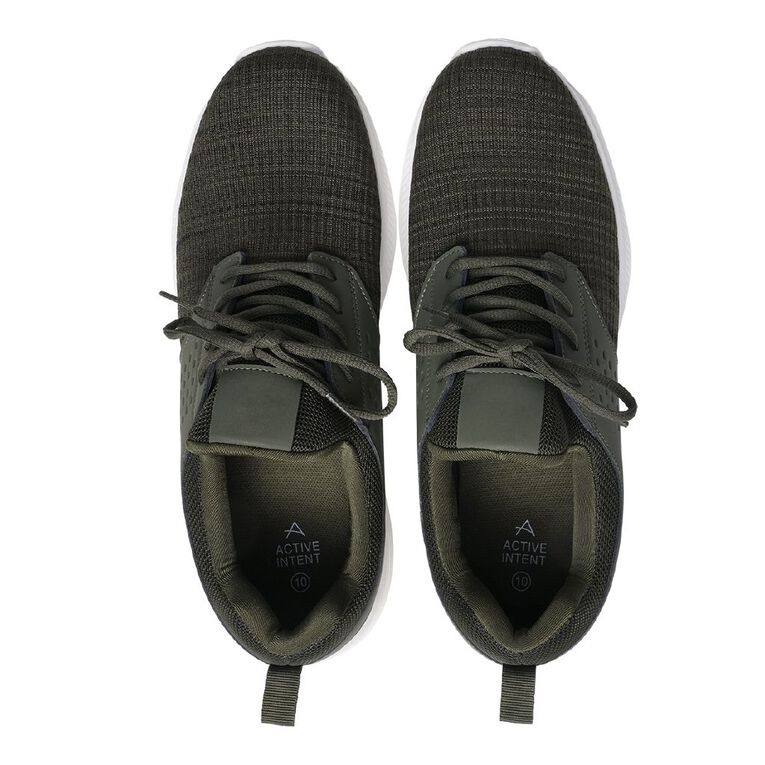 Active Intent Men's Aiden Trainers, Khaki, hi-res