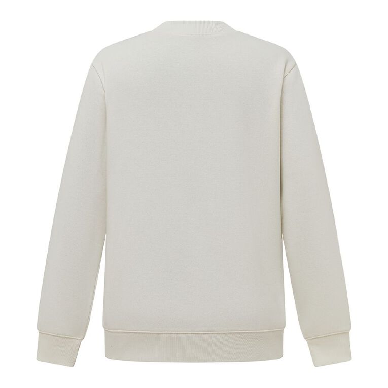 H&H Women's Classic Crew Sweatshirt, Cream, hi-res