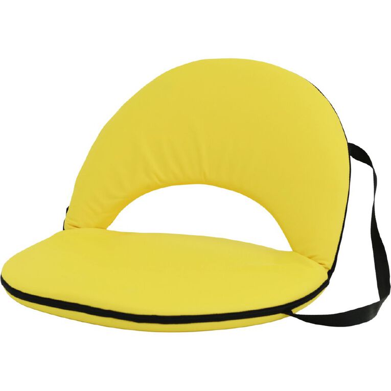 Living & Co Recline Beach Chair Yellow, , hi-res