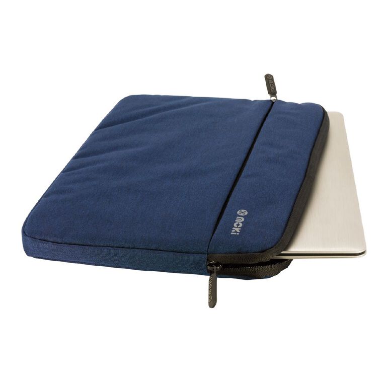 Moki Transporter 13.3 Inch Laptop Sleeve Navy, , hi-res