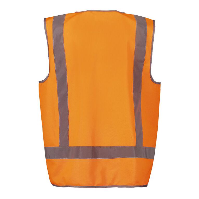 Rivet Hi Vis Vest, Orange, hi-res