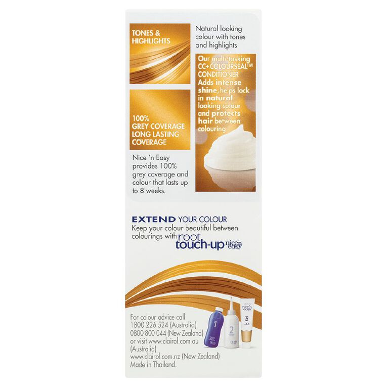 Clairol Nice N Easy Permanent Hair Colour Light Beige Blonde 9B, , hi-res