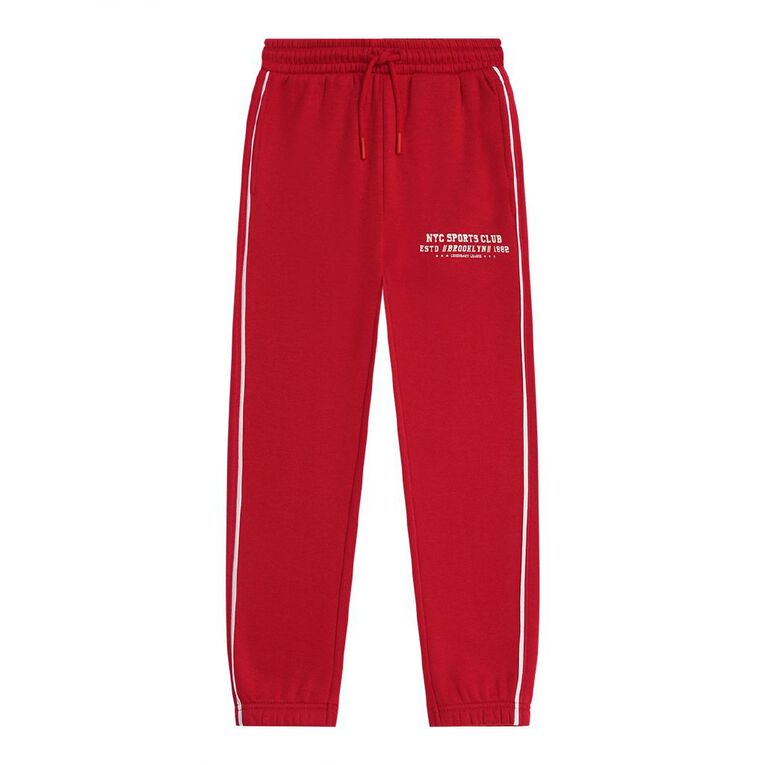Young Original Athletic Trackpants, Red Mid, hi-res