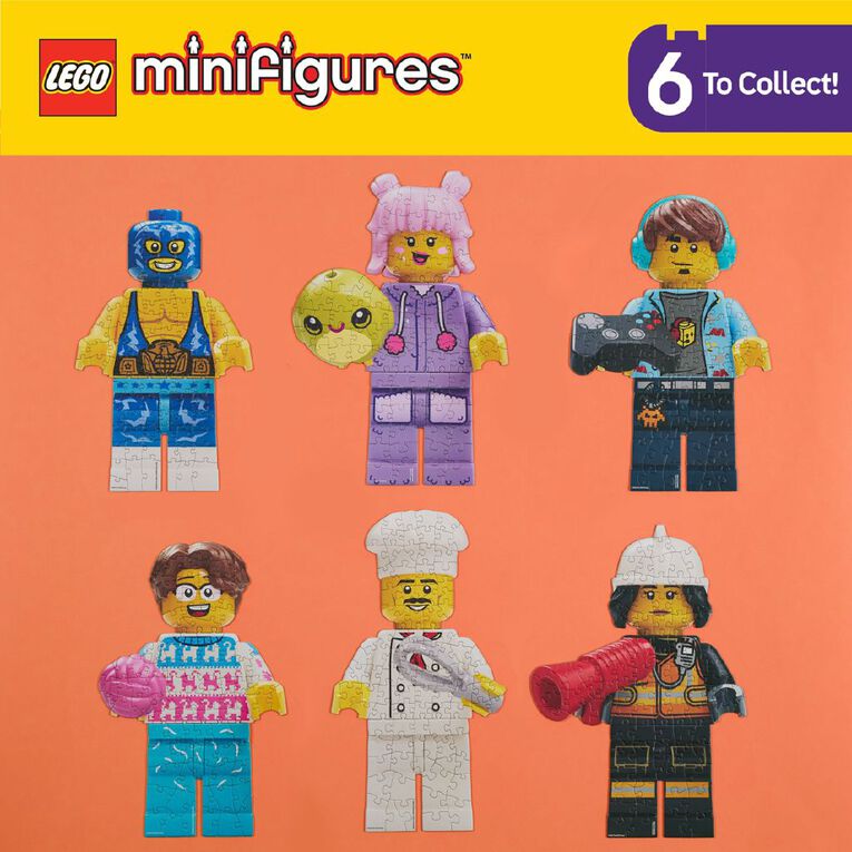 LEGO Minifigures Blind 100 Piece Puzzle Assorted, , hi-res
