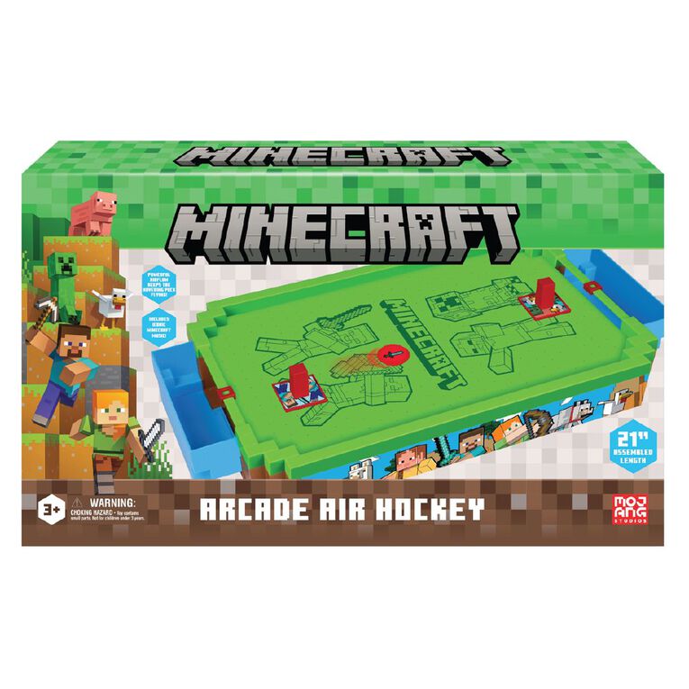 Minecraft Arcade Air Hockey Premium Series Overworld, , hi-res