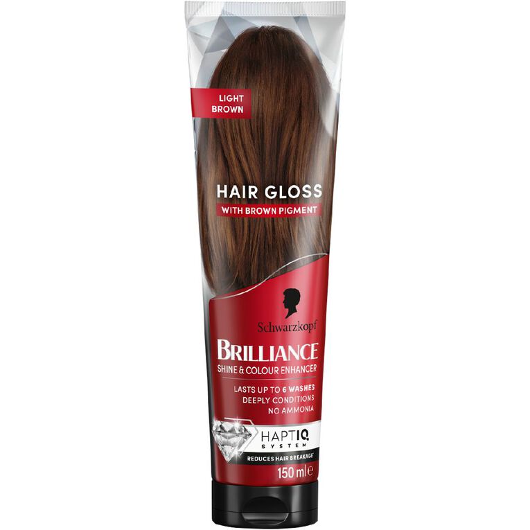 Schwarzkopf Brilliance Gloss Light Brown 150ml, , hi-res