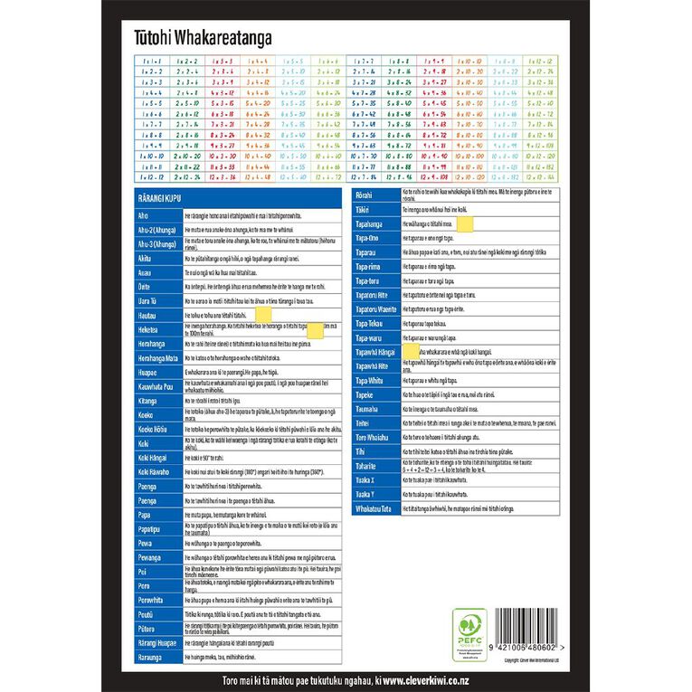 Clever Kiwi Maths Book 2 In Te Reo Maori, , hi-res