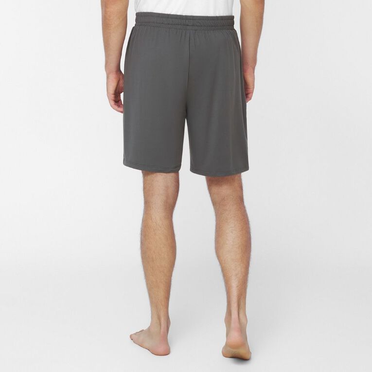H&H Men's Comfy Pyjama Shorts, Grey Dark, hi-res