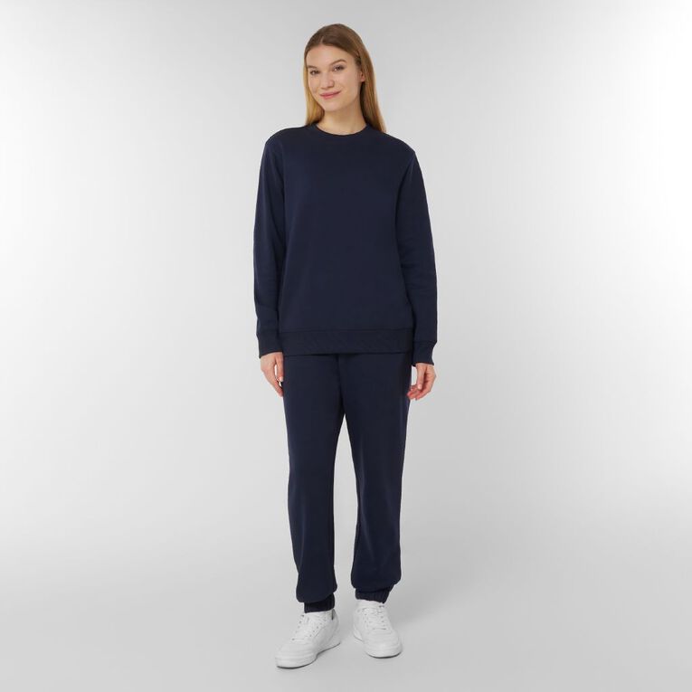 H&H Women's Essential Trackpants, Navy, hi-res