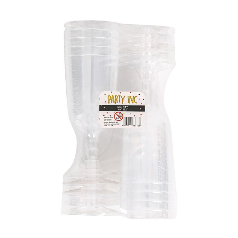 Party Inc Wine Glass 10 Pack, , hi-res