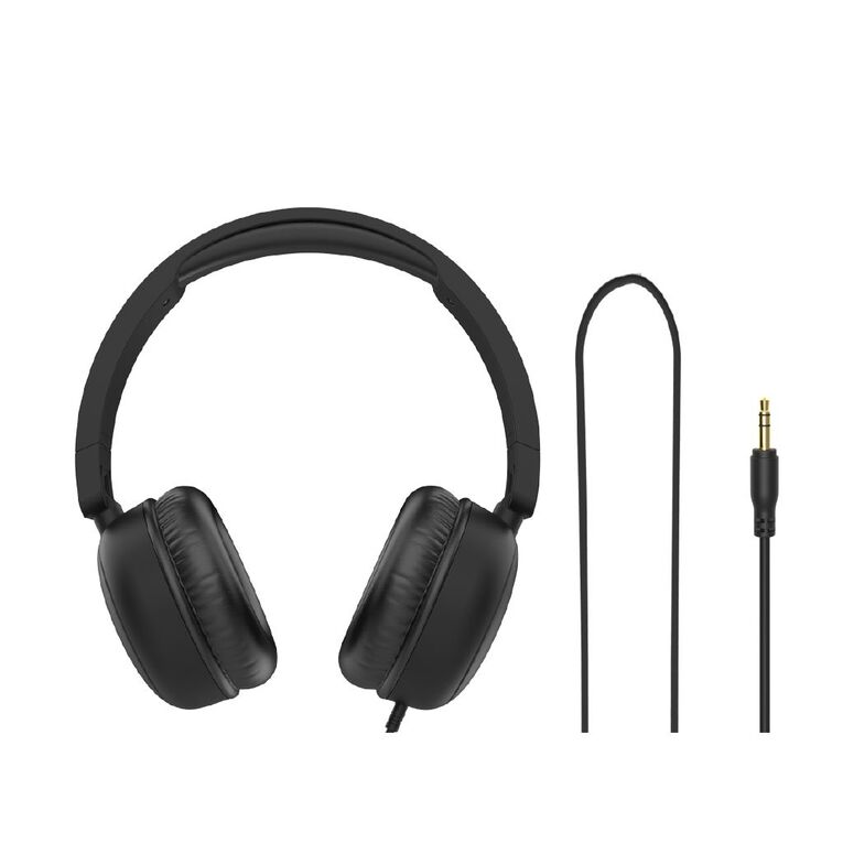 Veon 3.5mm Wired Headphones VNQ602BLK Black, , hi-res
