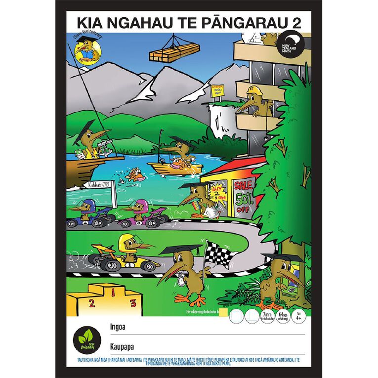 Clever Kiwi Maths Book 2 In Te Reo Maori, , hi-res