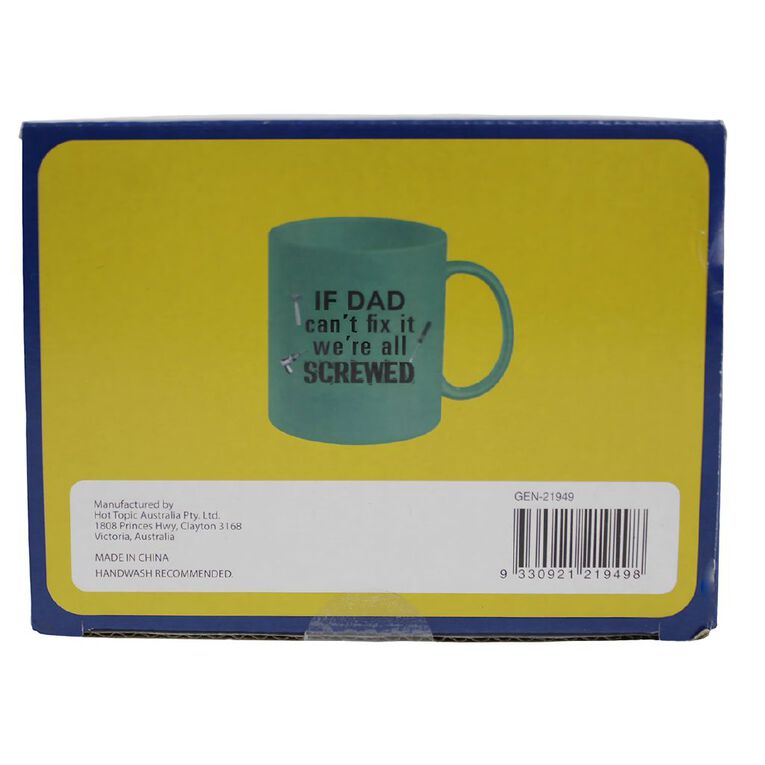 FY27 Mug Giftbox - Fix It Dad Green, , hi-res