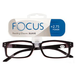 Focus Men's Suave 2.75 Power Reading Glasses