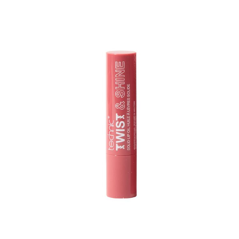 Technic Twist & Shine Solid Lip Oil - Rosey Glow, , hi-res