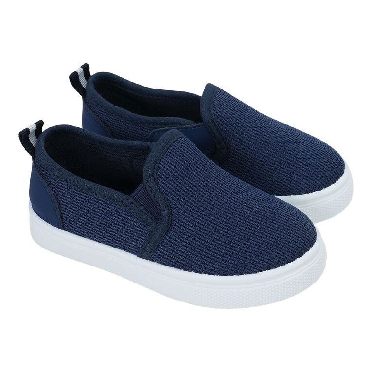 Young Original Junior Kids' Slip-on Shoes, Denim, hi-res