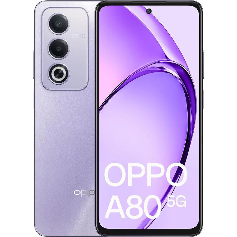 OPPO A80 5G Midnight, , hi-res