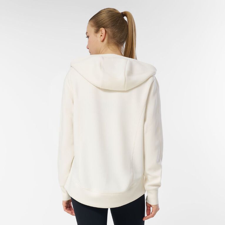 Active Intent Women's Scuba Zip Sweat, Cream, hi-res