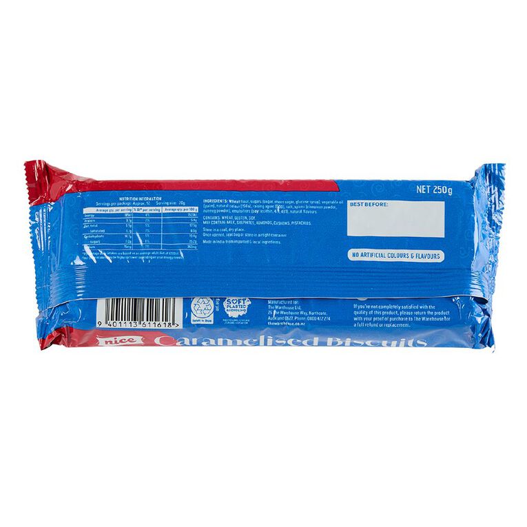 Nice Caramelised Biscuits 250g, , hi-res