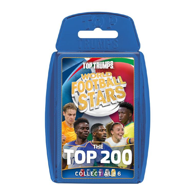 Top Trumps World Football Stars Top 200 Game, , hi-res