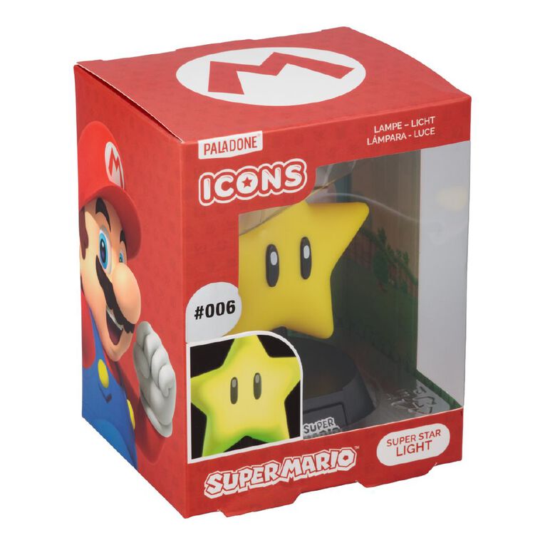 Paladone Nintendo Super Star Icon Light, , hi-res