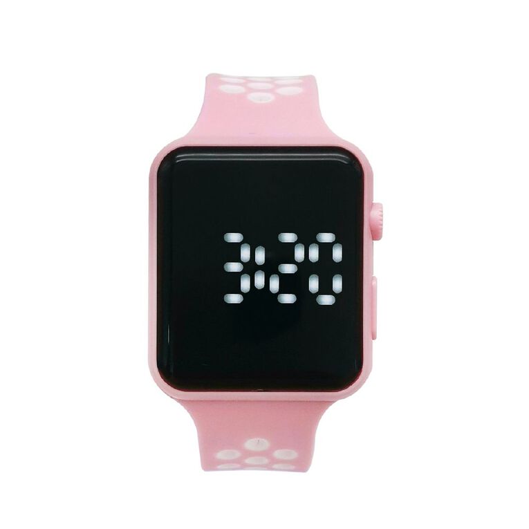 Digital Watch Pink, , hi-res