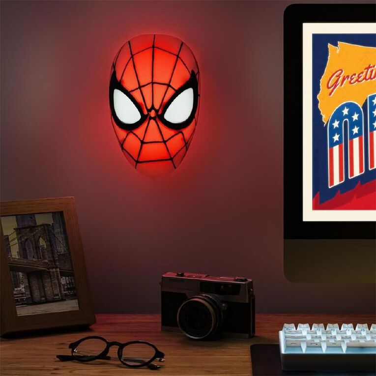 Paladone Spiderman Mask Light, , hi-res