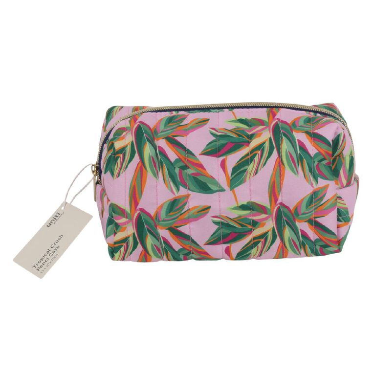 Uniti Adults Tropical Crush Pink Pencil Case, , hi-res