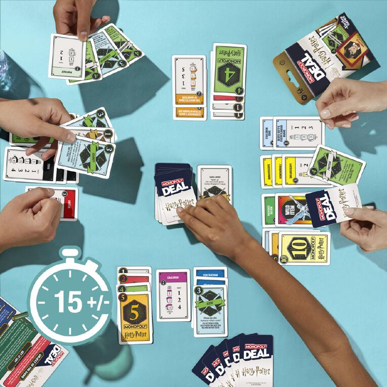 Hasbro Monopoly Deal Harry Potter Game, , hi-res