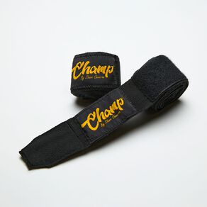 CHAMP By Shane Cameron Long Hand Wraps 4m Black