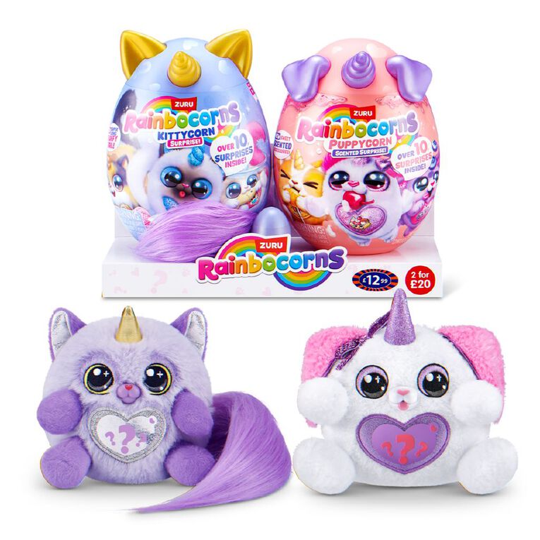 Zuru Rainbocorns Puppycorn and Kittycorn Surprise Combo Assorted 2 Pack, , hi-res