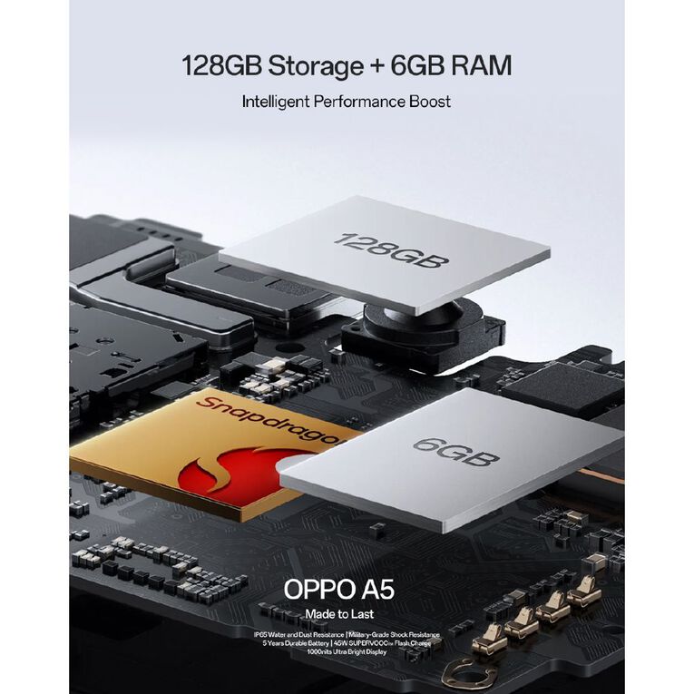 OPPO A5 4G Midnight Purple, , hi-res