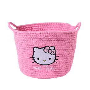 Hello Kitty Cotton Basket Pink